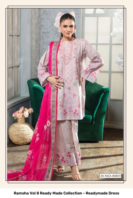 Ramsha Vol 8 Ready Made Collection - Readymade Dress