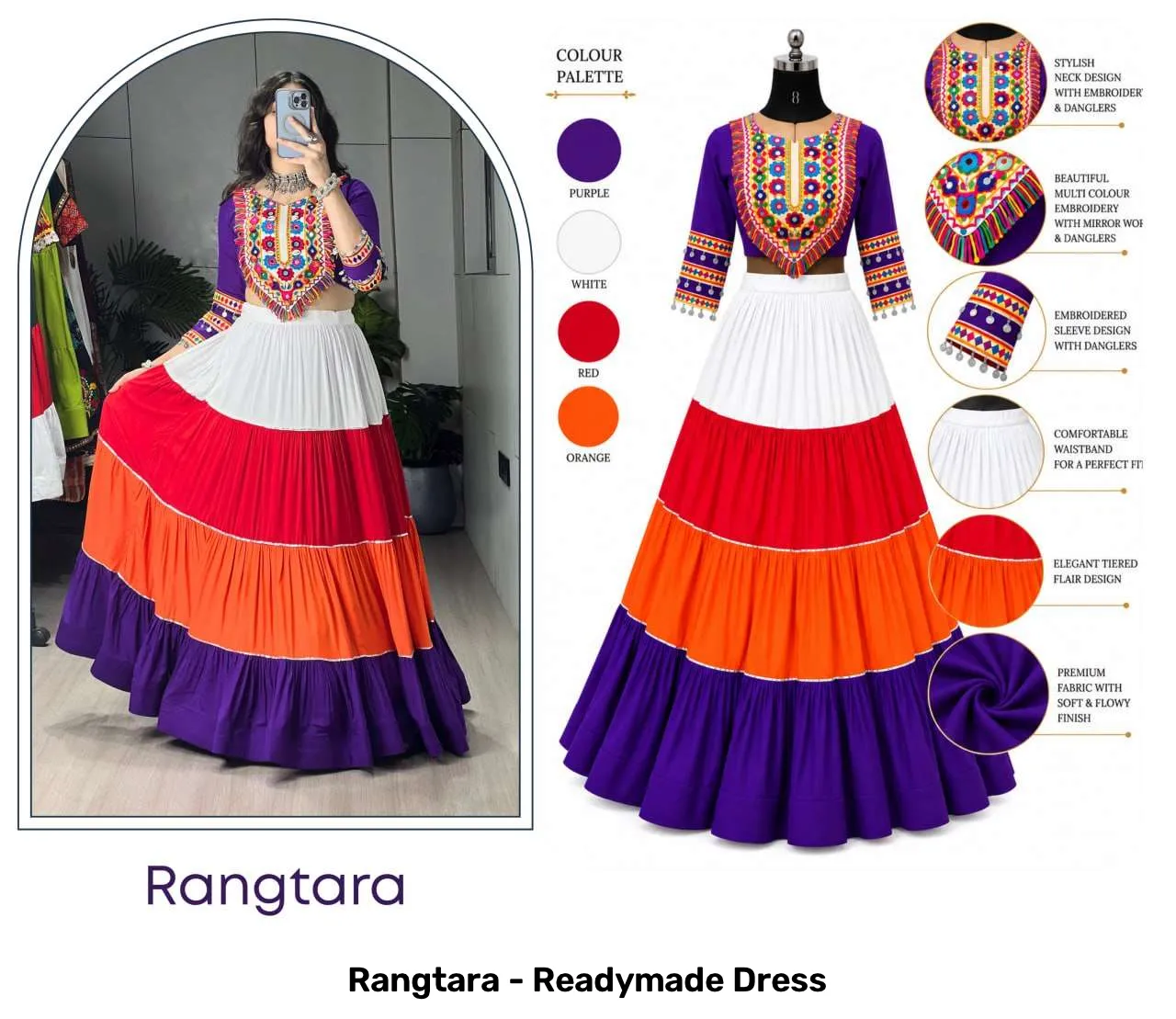 Rangtara - Readymade Dress - Image 2