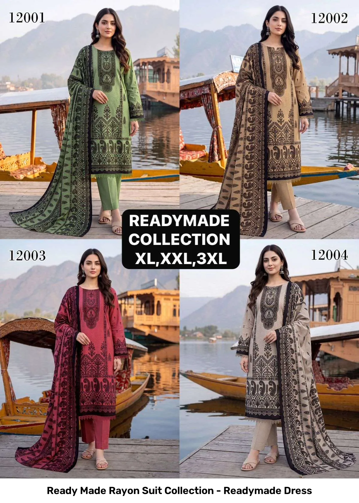 Ready Made Rayon Suit Collection - Readymade Dress - Image 10
