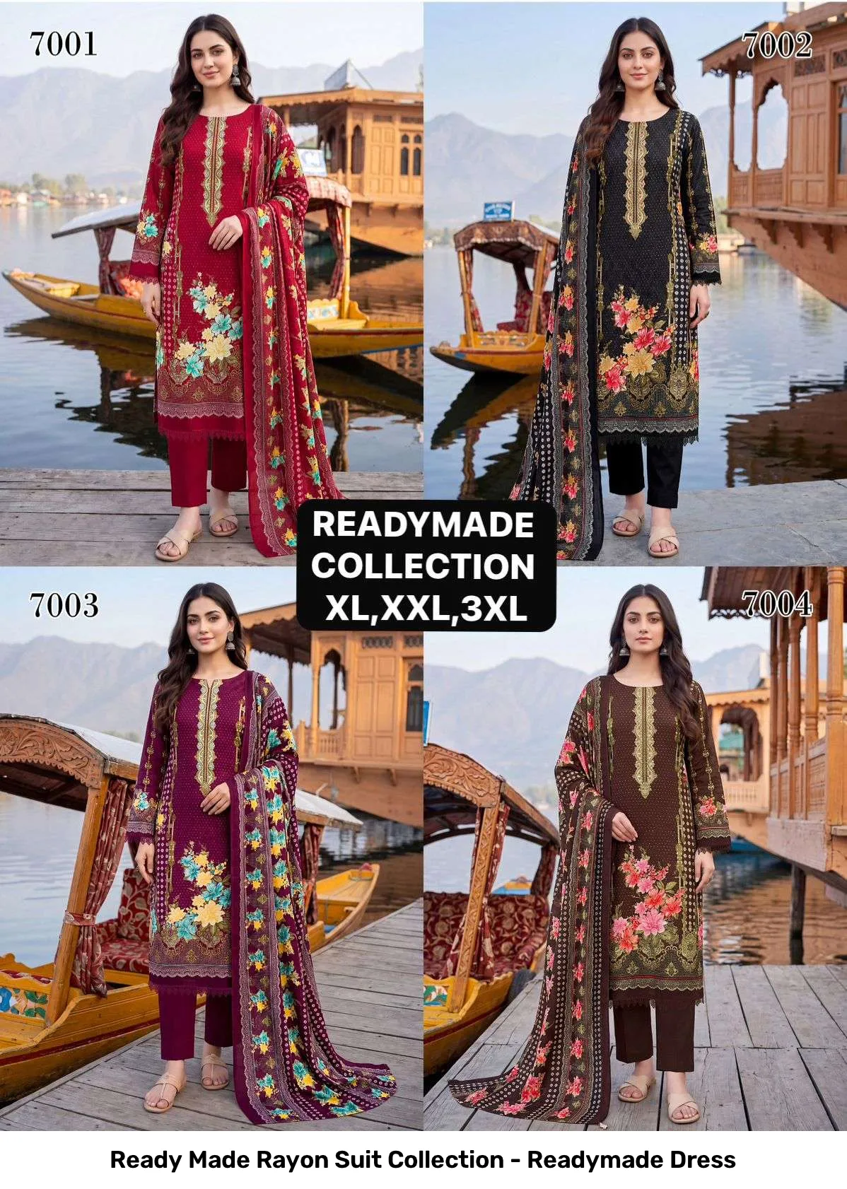Ready Made Rayon Suit Collection - Readymade Dress - Image 7
