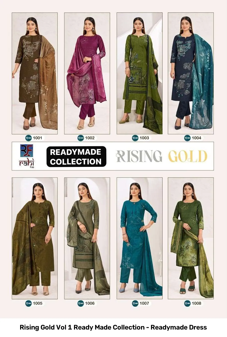 Rising Gold Vol 1 Ready Made Collection - Readymade Dress - Image 10