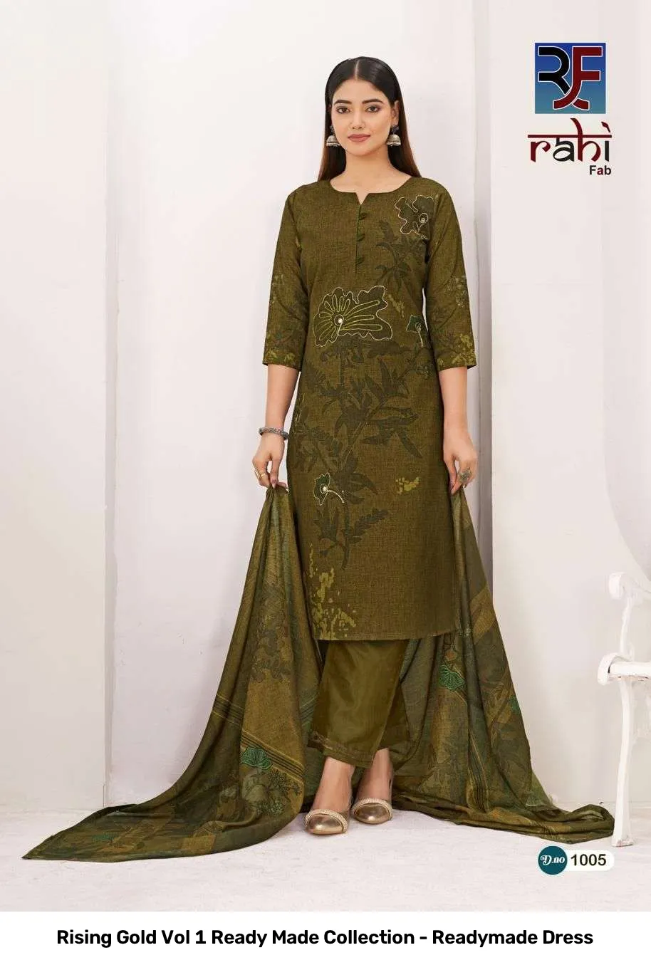 Rising Gold Vol 1 Ready Made Collection - Readymade Dress - Image 4