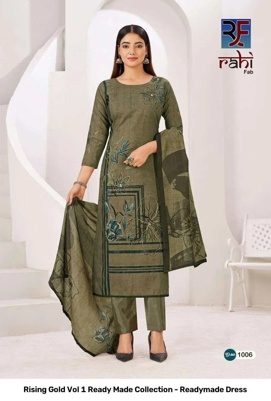Rising Gold Vol 1 Ready Made Collection - Readymade Dress - Image 6