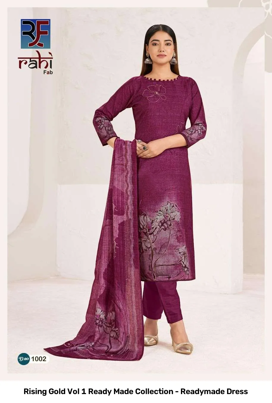 Rising Gold Vol 1 Ready Made Collection - Readymade Dress - Image 9