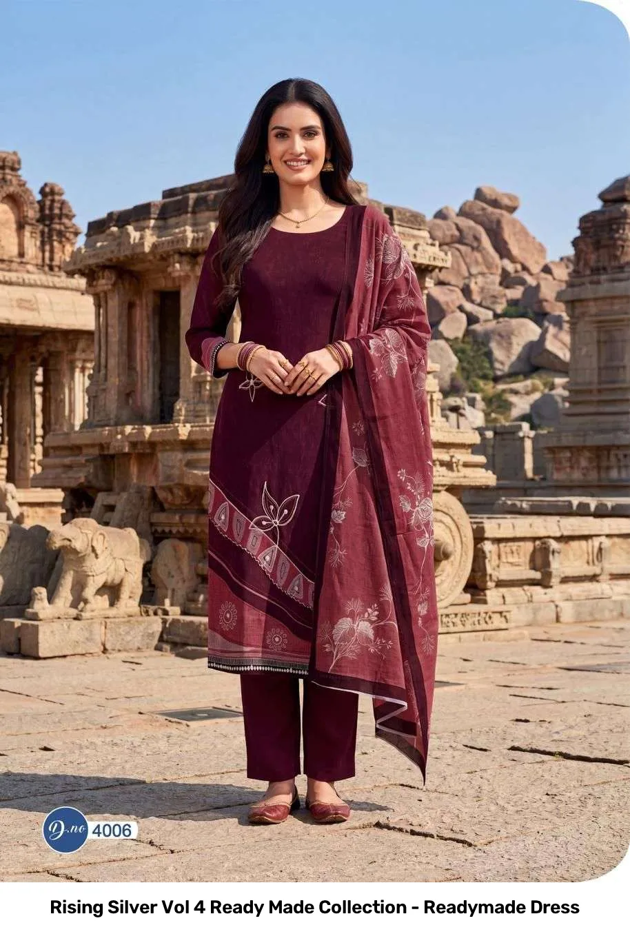 Rising Silver Vol 4 Ready Made Collection - Readymade Dress - Image 6