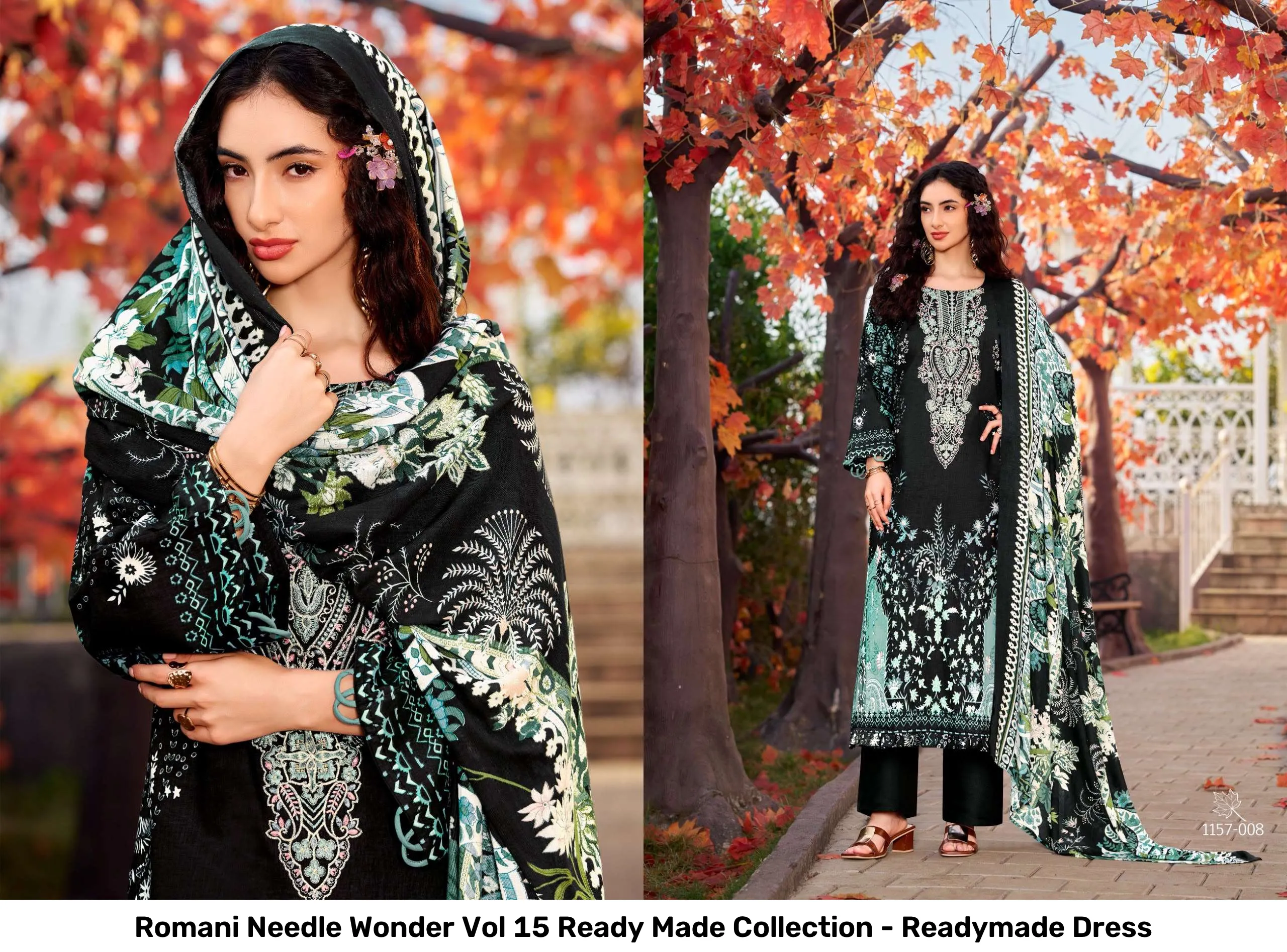 Romani Needle Wonder Vol 15 Ready Made Collection - Readymade Dress - Image 10