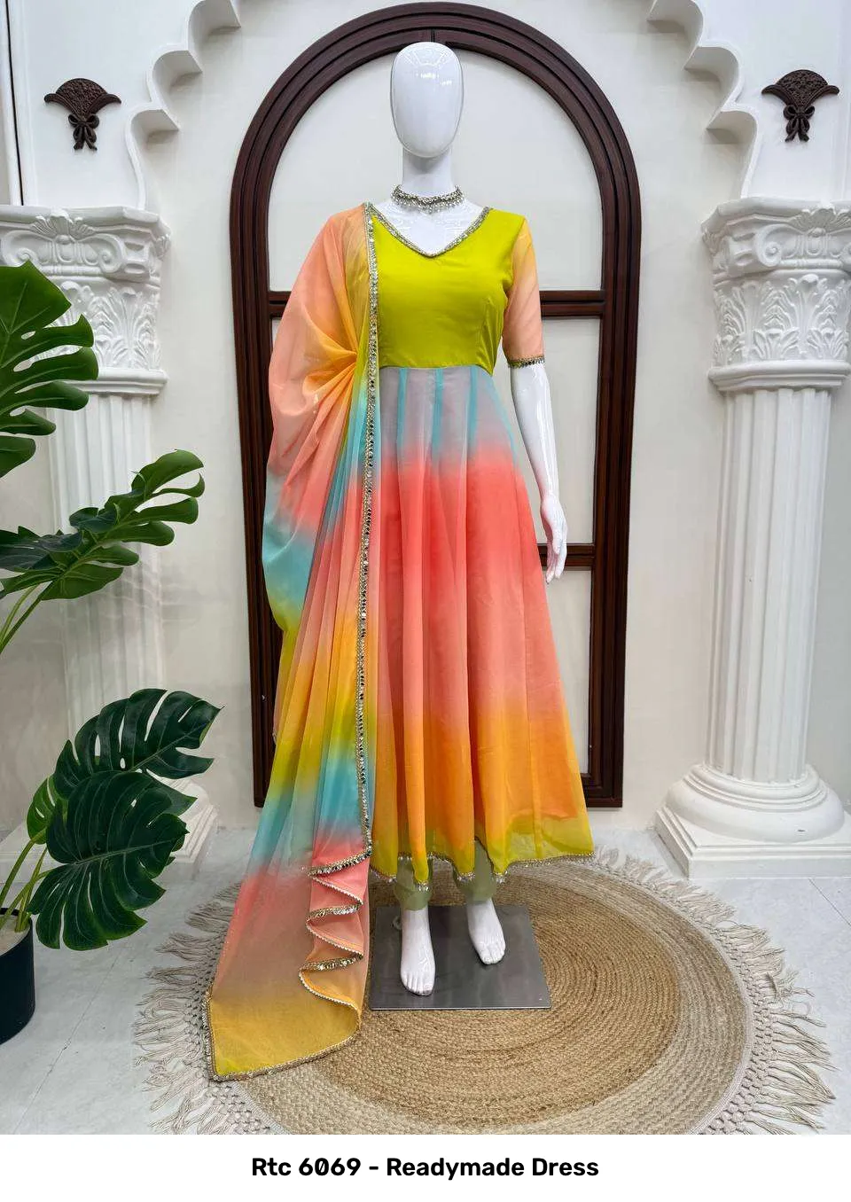 Rtc 6069 - Readymade Dress - Image 2