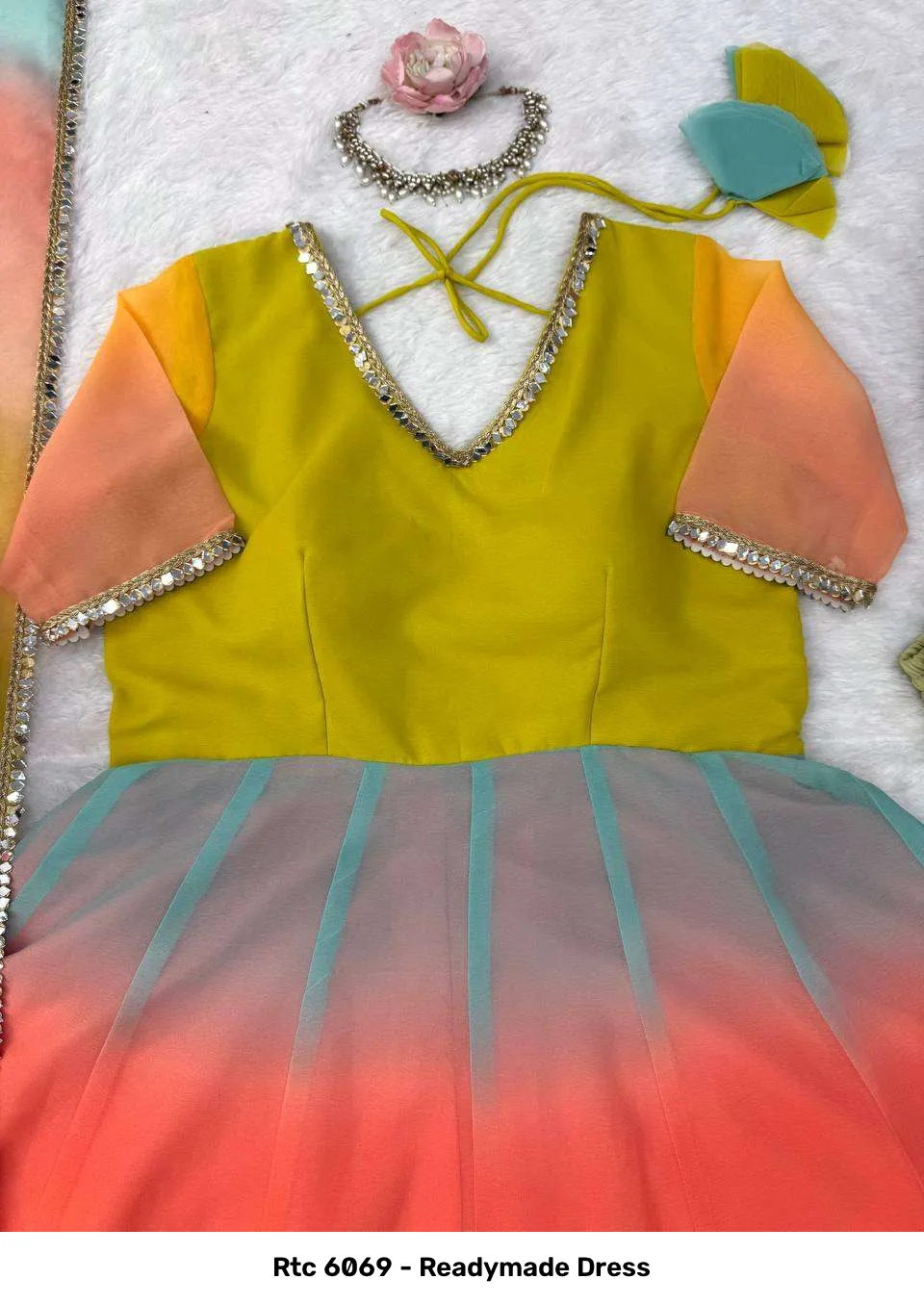 Rtc 6069 - Readymade Dress - Image 5