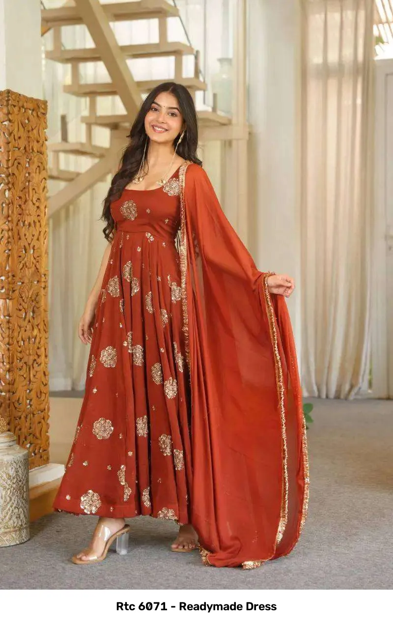 Rtc 6071 - Readymade Dress - Image 4