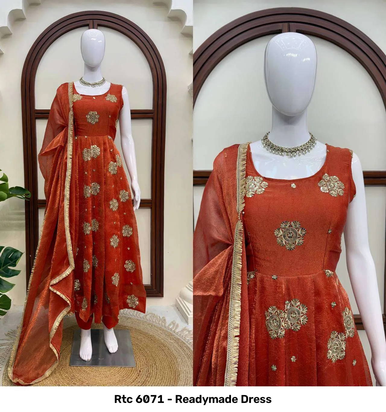 Rtc 6071 - Readymade Dress - Image 6