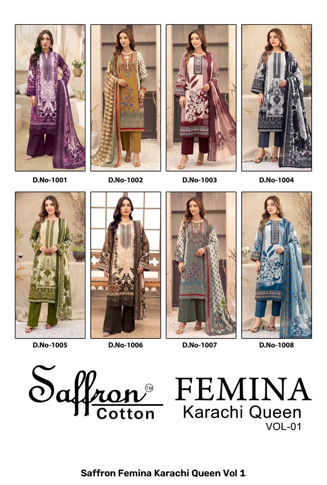 Saffron Femina Karachi Queen Vol 1 - Image 2