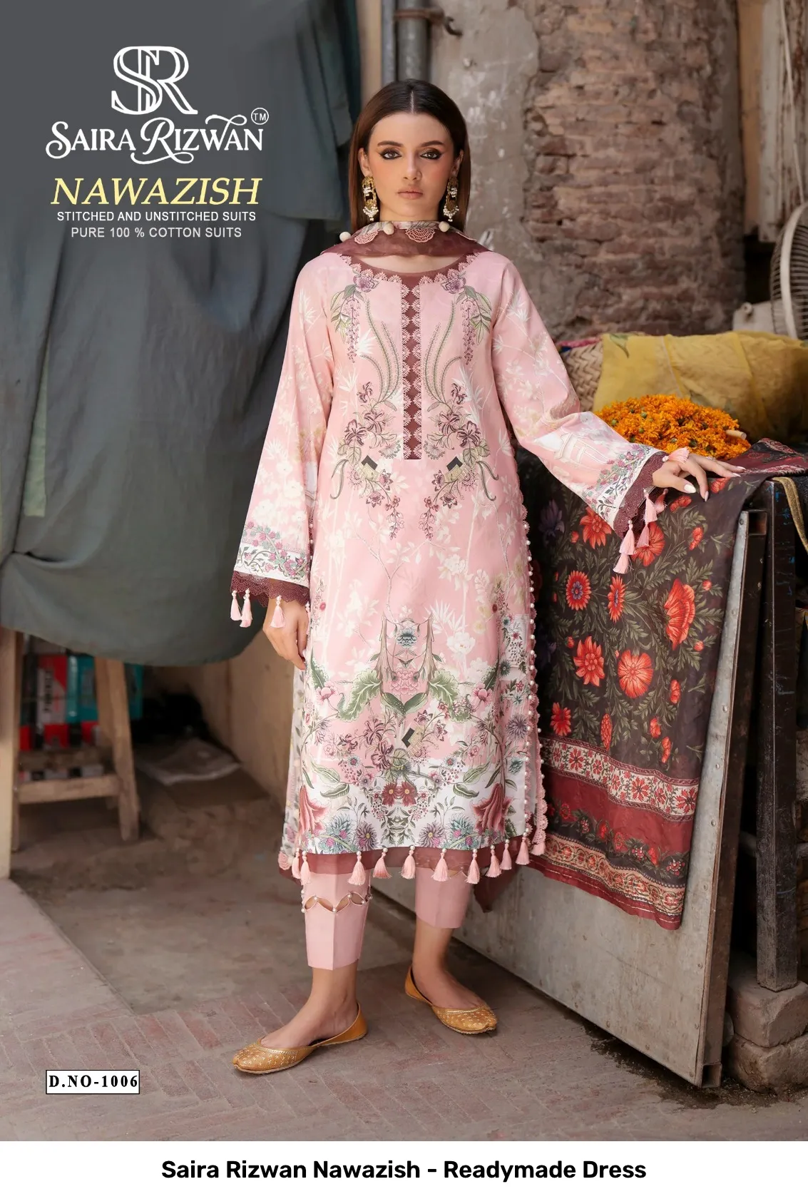 Saira Rizwan Nawazish - Readymade Dress - Image 3