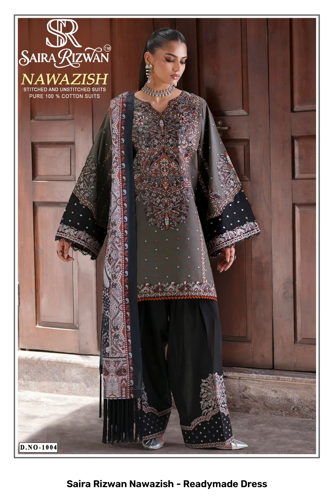 Saira Rizwan Nawazish - Readymade Dress - Image 4