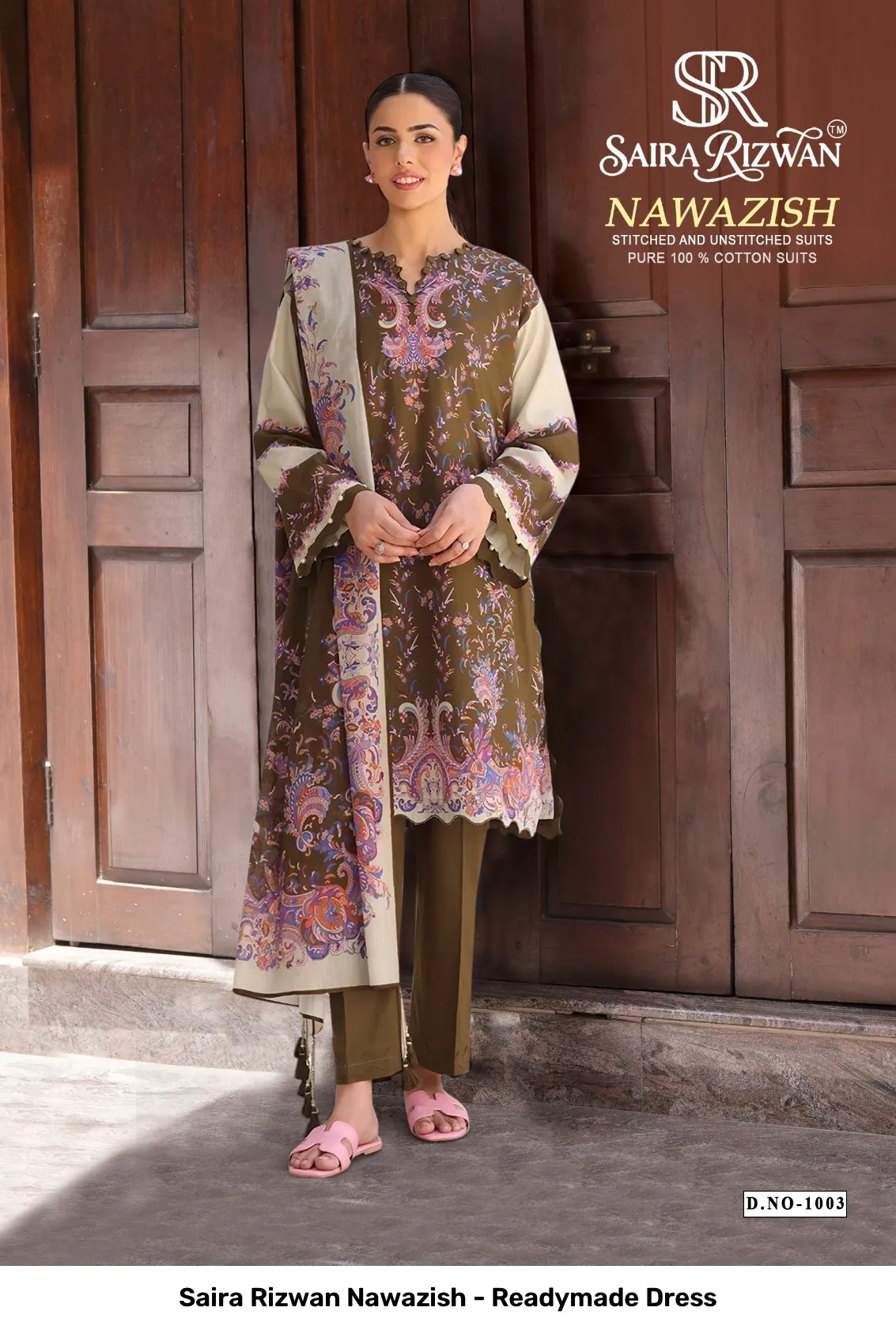 Saira Rizwan Nawazish - Readymade Dress - Image 5