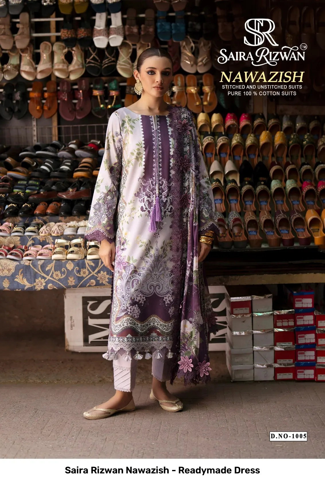 Saira Rizwan Nawazish - Readymade Dress - Image 7