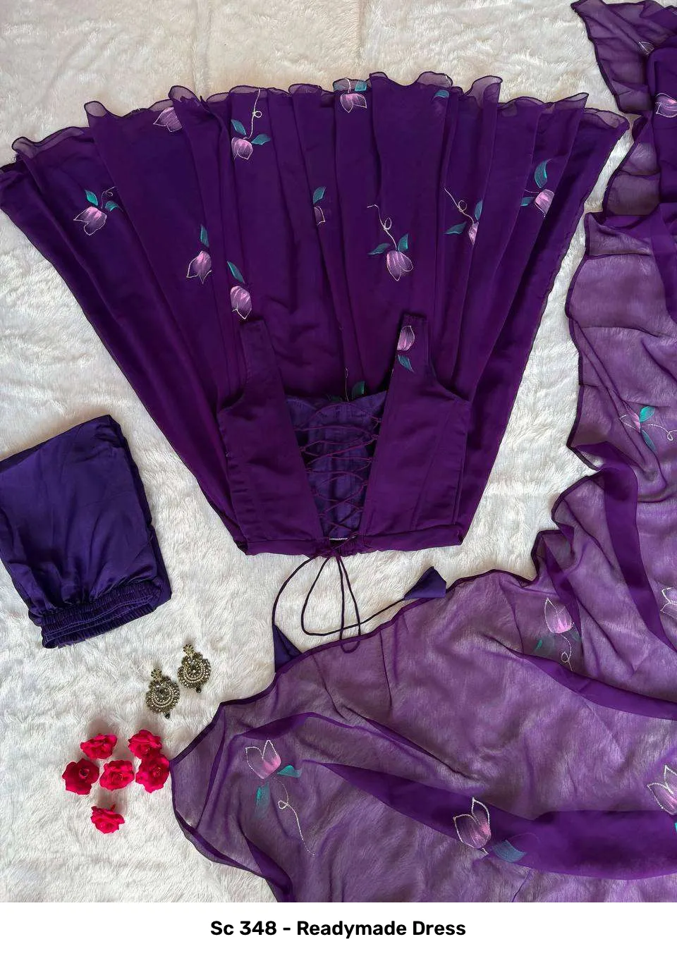 Sc 348 - Readymade Dress - Image 5