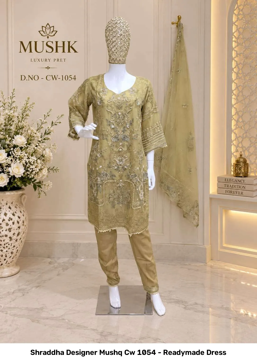 Shraddha Designer Mushq Cw 1054 - Readymade Dress - Image 10