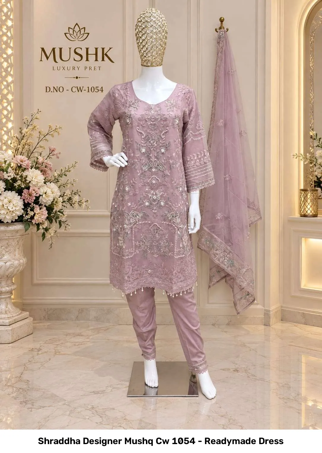 Shraddha Designer Mushq Cw 1054 - Readymade Dress - Image 8