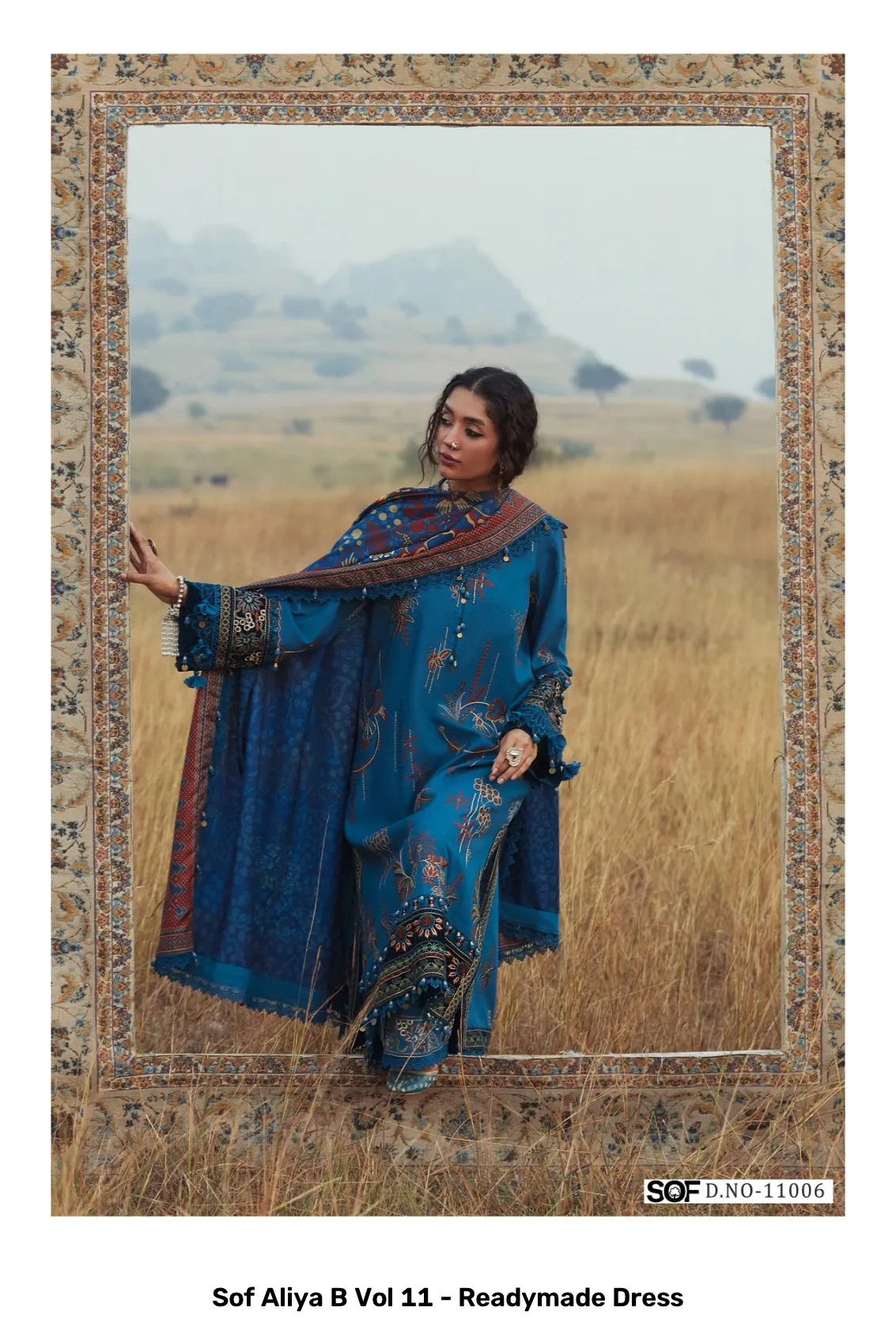 Sof Aliya B Vol 11 - Readymade Dress - Image 7