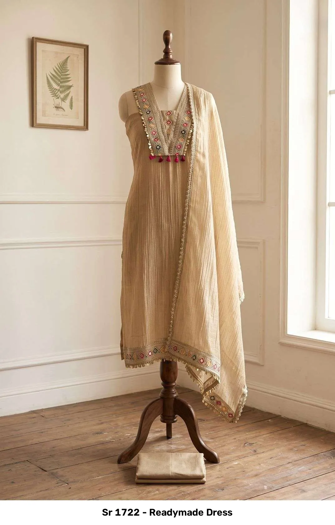 Sr 1722 - Readymade Dress - Image 2