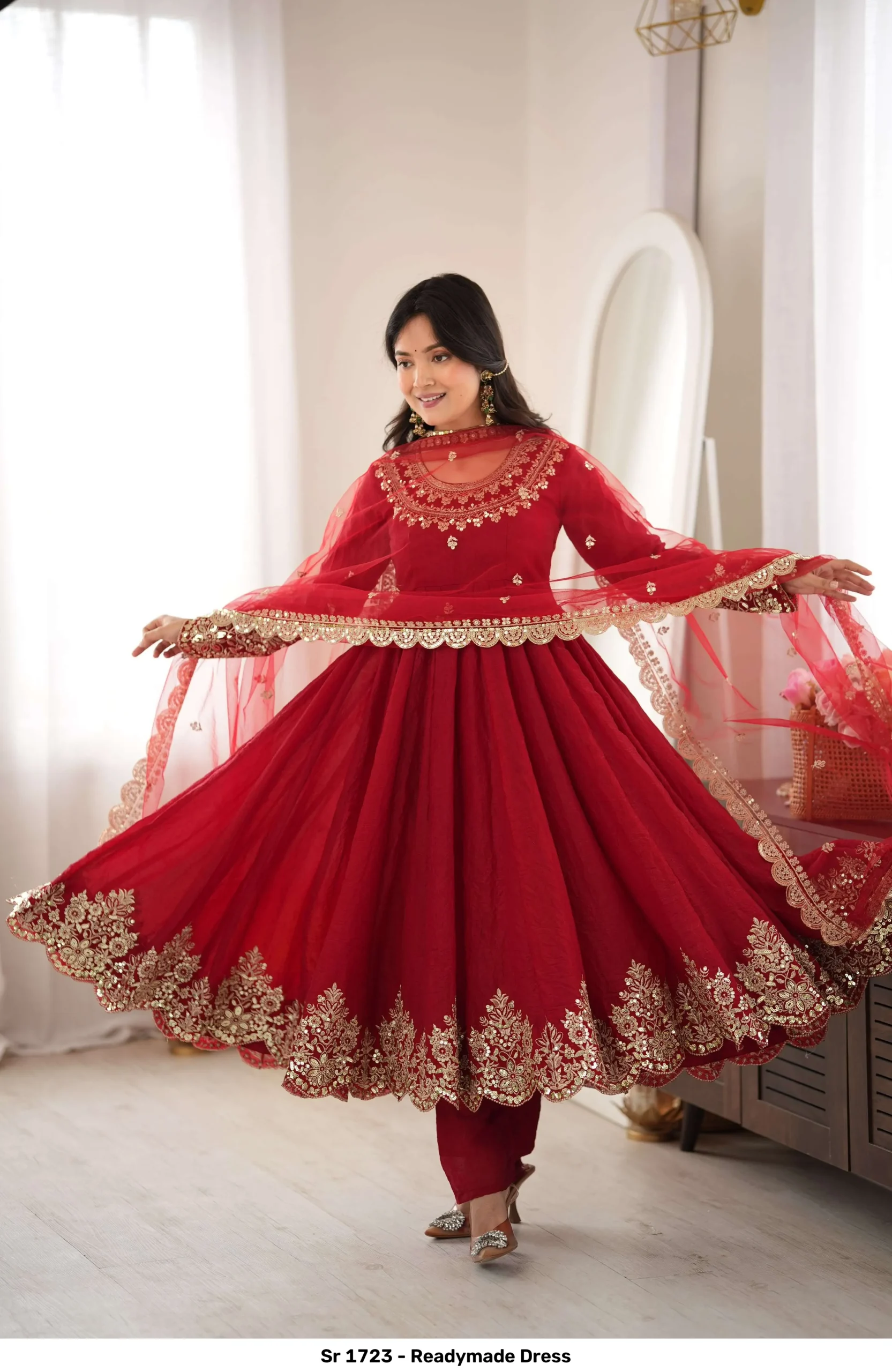 Sr 1723 - Readymade Dress - Image 2
