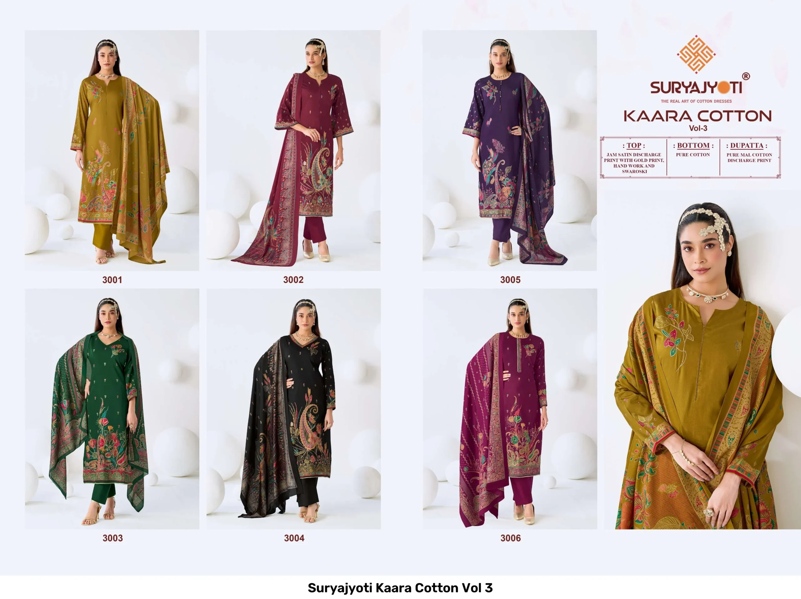 Suryajyoti Kaara Cotton Vol 3 - Image 6