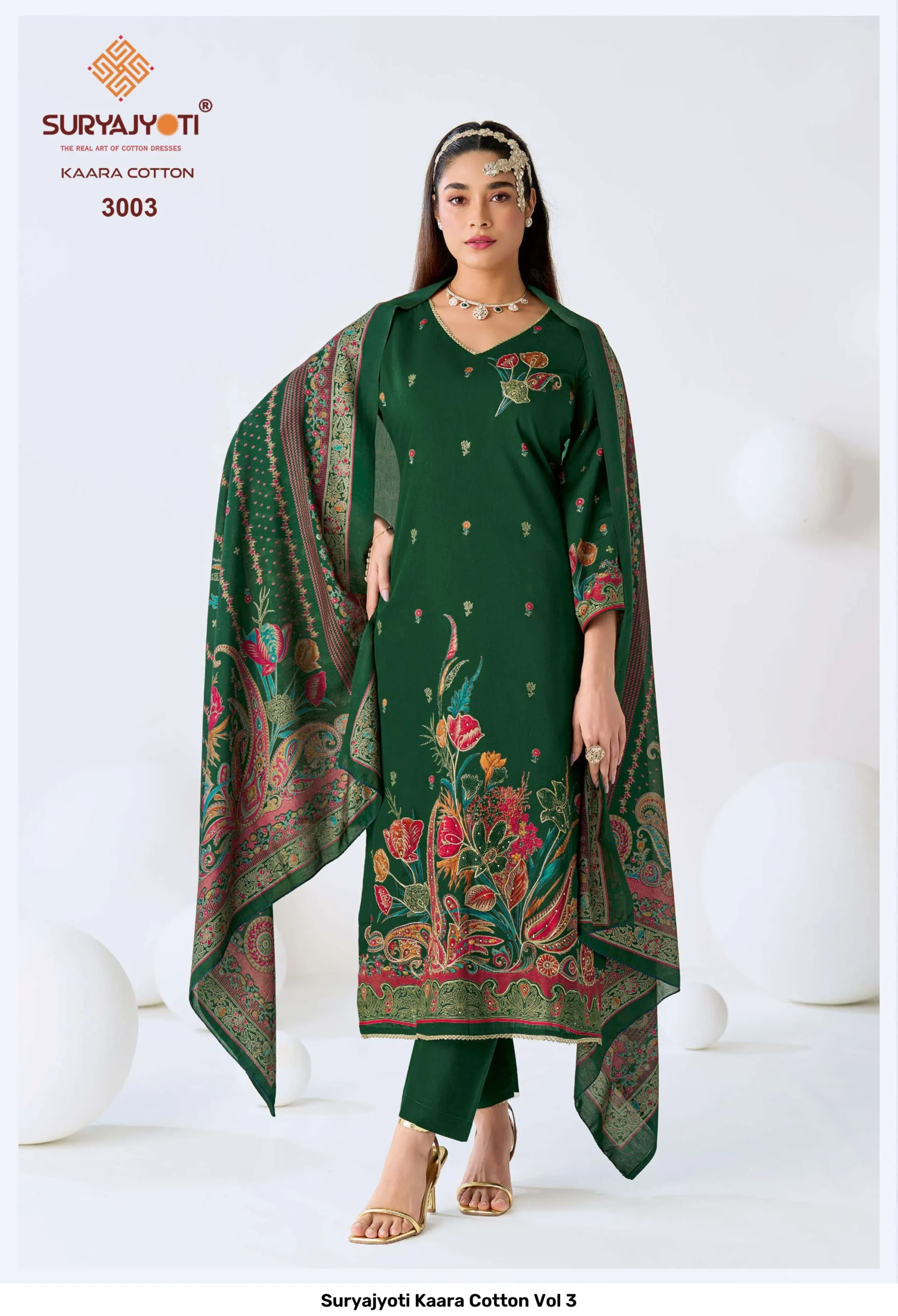 Suryajyoti Kaara Cotton Vol 3 - Image 7