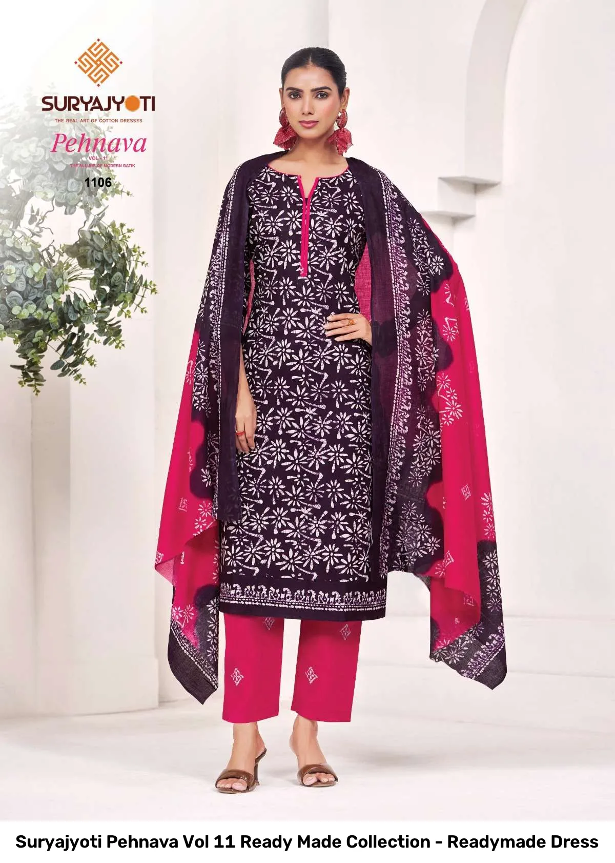 Suryajyoti Pehnava Vol 11 Ready Made Collection - Readymade Dress - Image 13