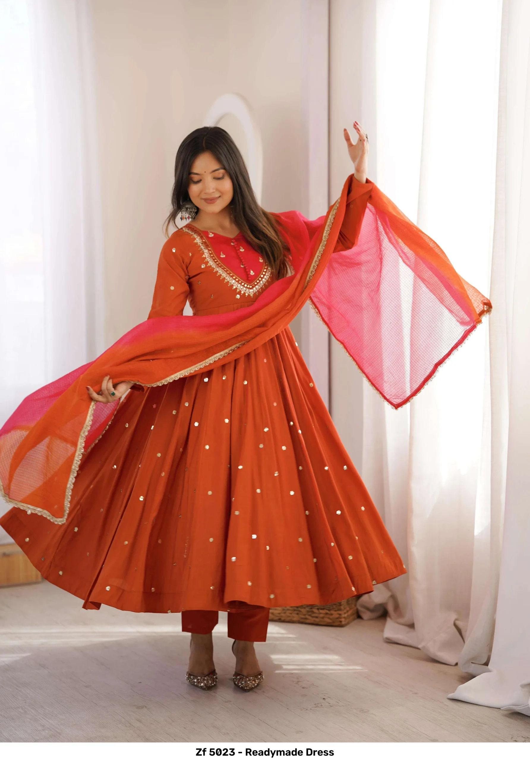 Zf 5023 - Readymade Dress - Image 13