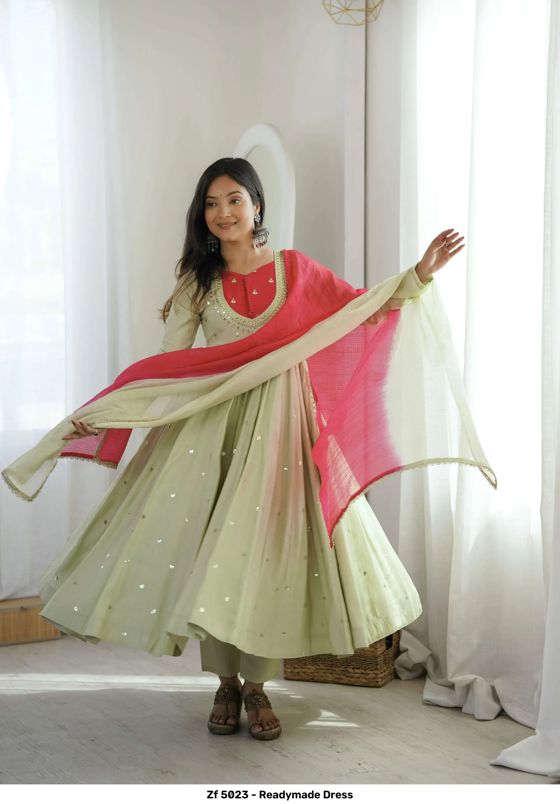 Zf 5023 - Readymade Dress - Image 20
