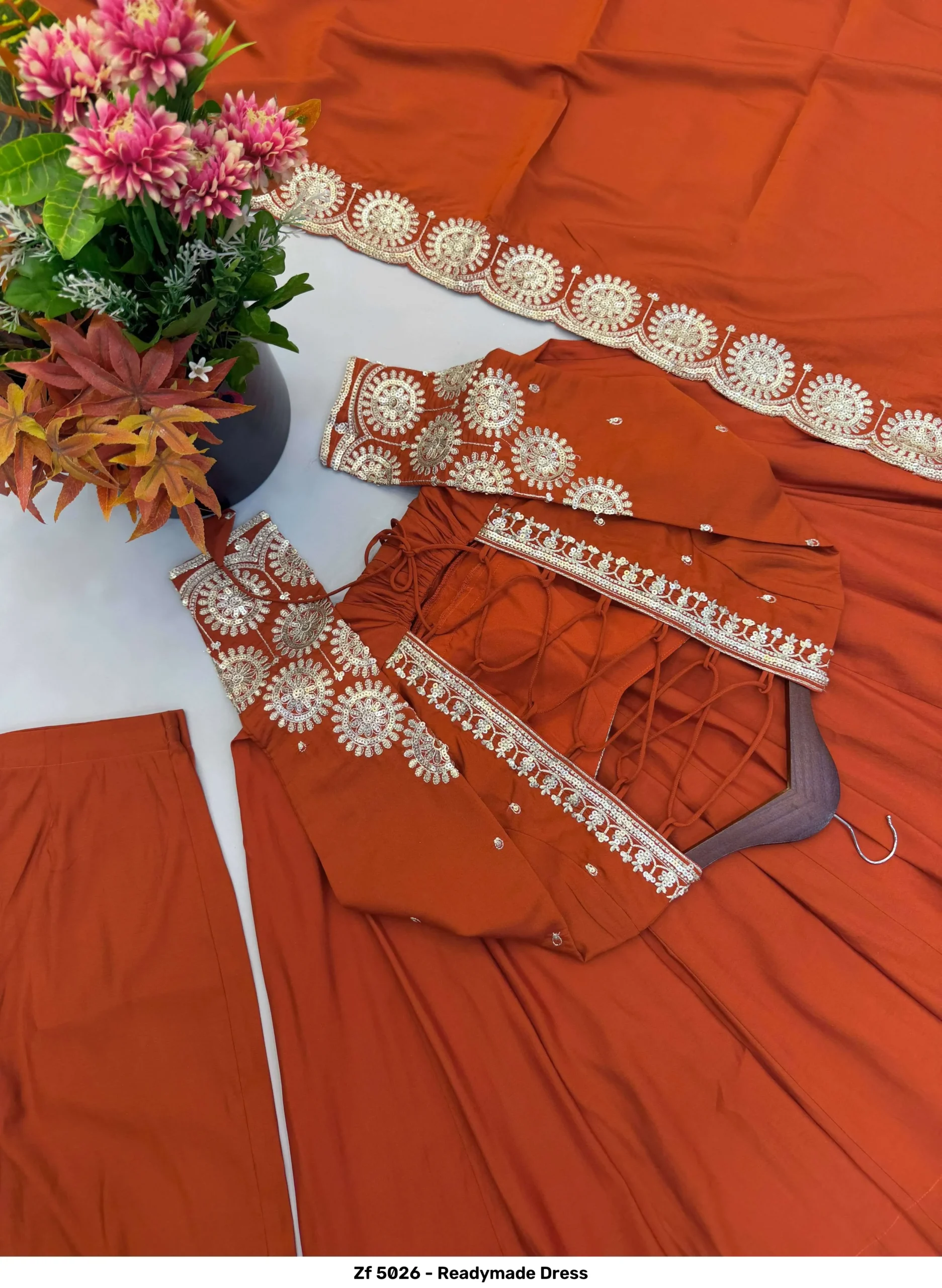 Zf 5026 - Readymade Dress - Image 12