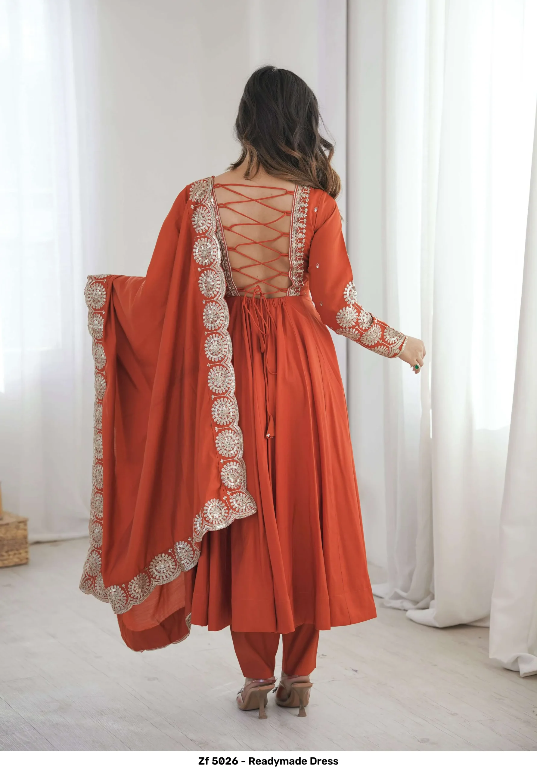 Zf 5026 - Readymade Dress - Image 14