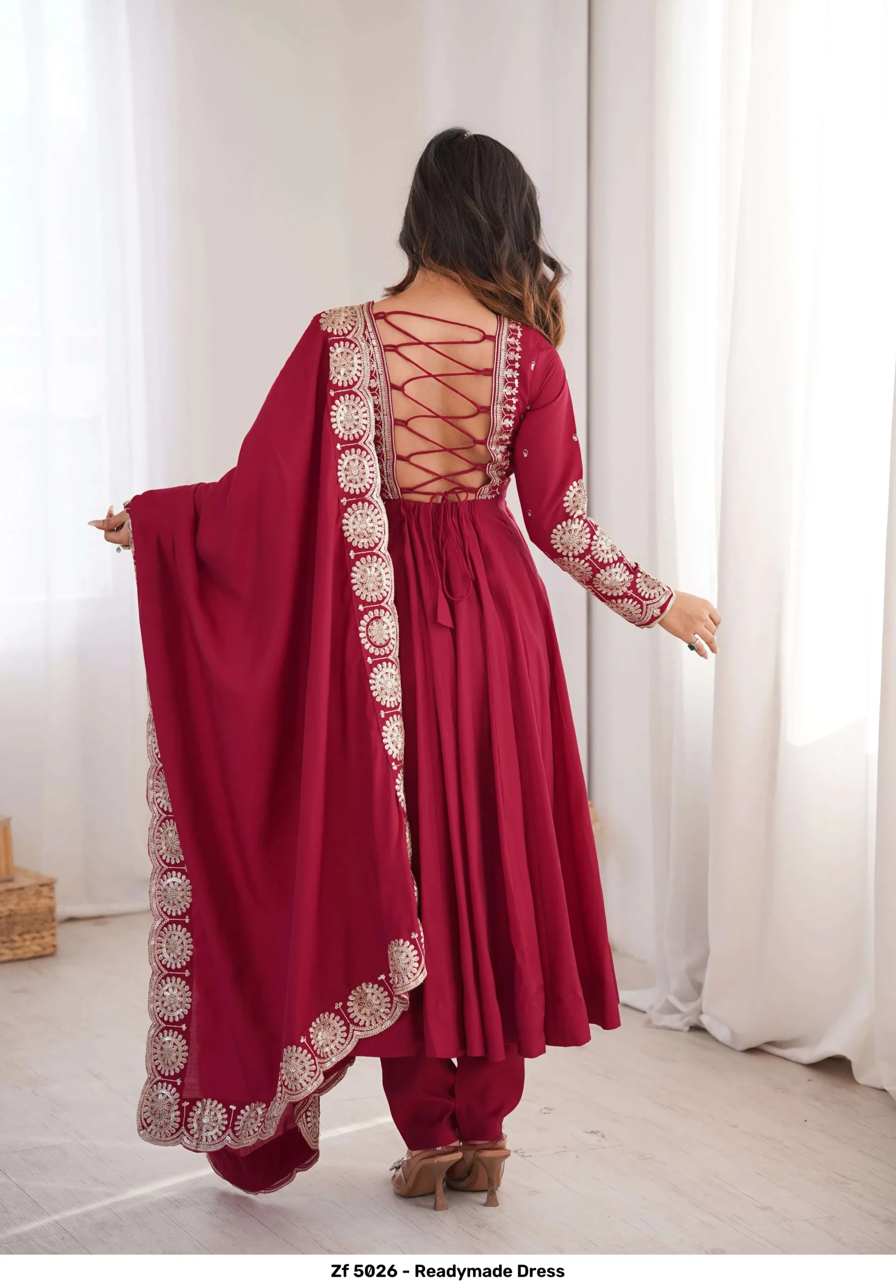 Zf 5026 - Readymade Dress - Image 16
