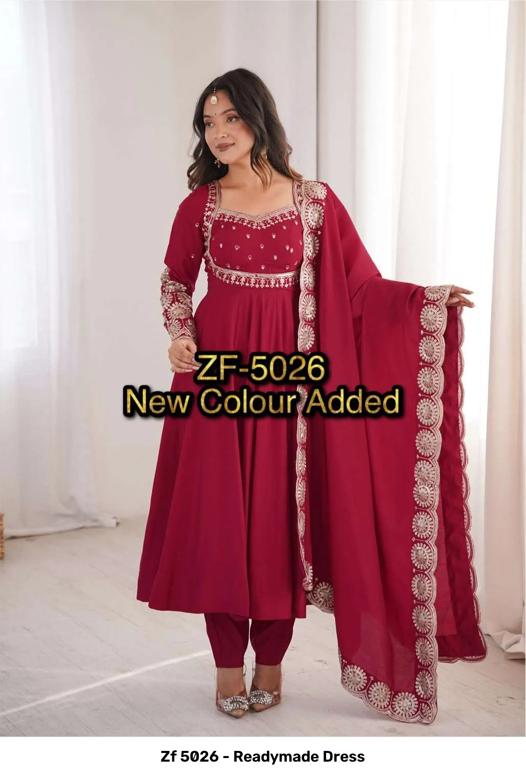 Zf 5026 - Readymade Dress - Image 3