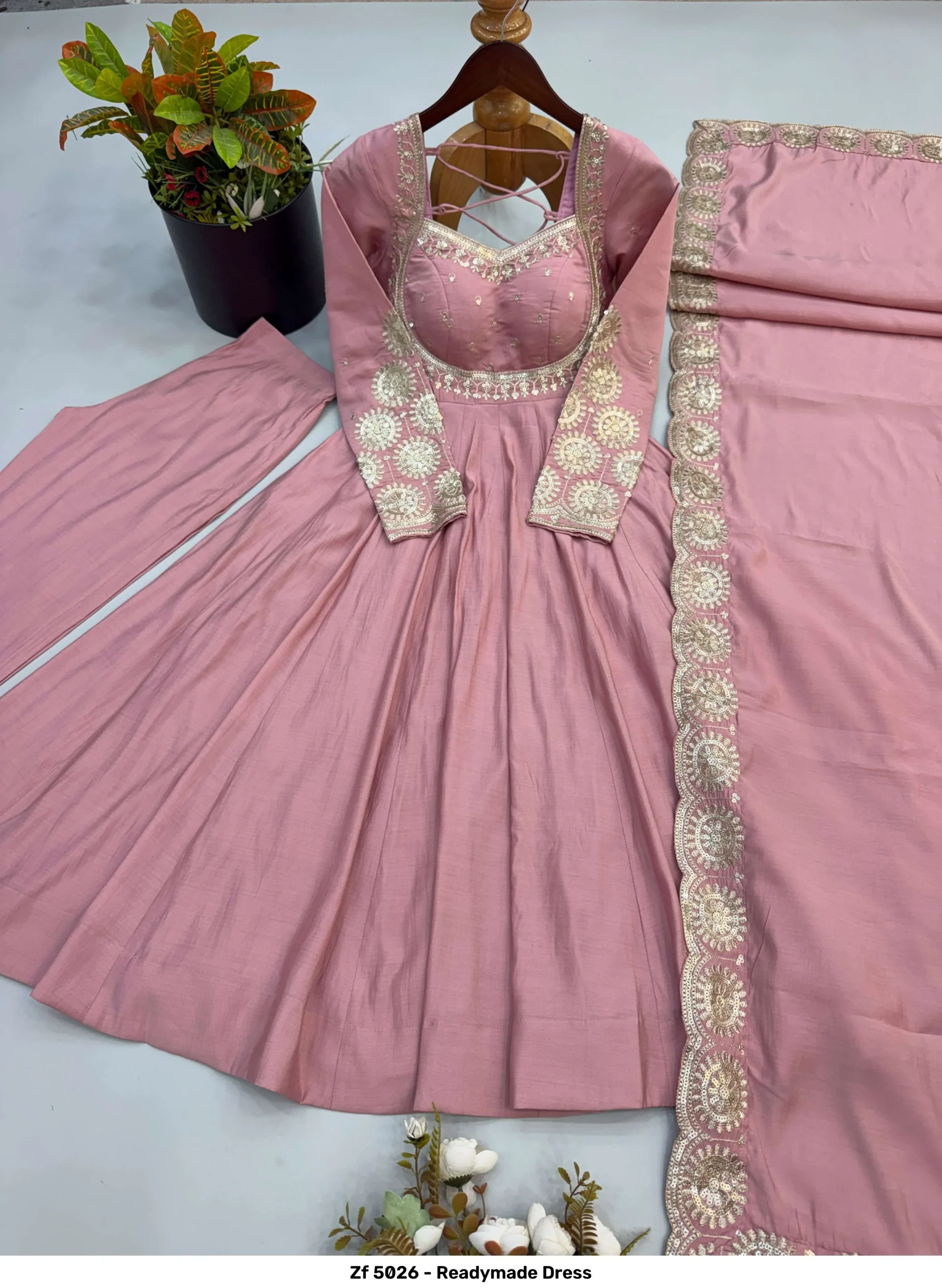 Zf 5026 - Readymade Dress - Image 6