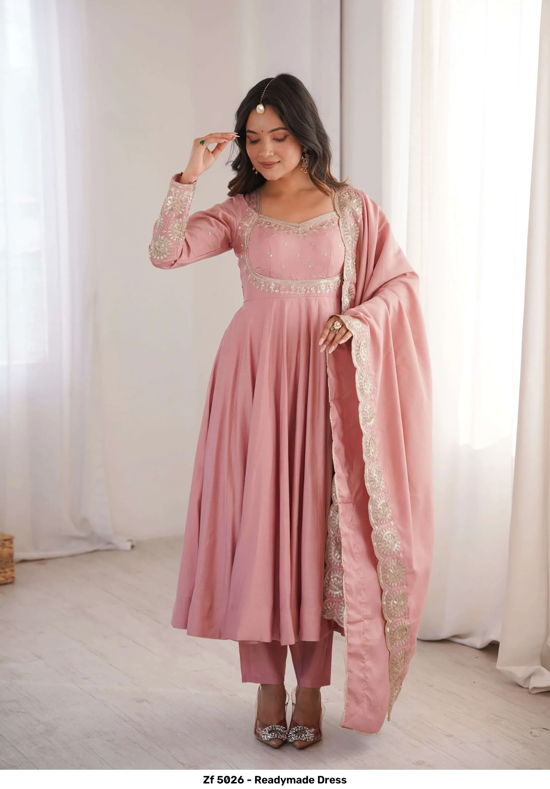 Zf 5026 - Readymade Dress - Image 7