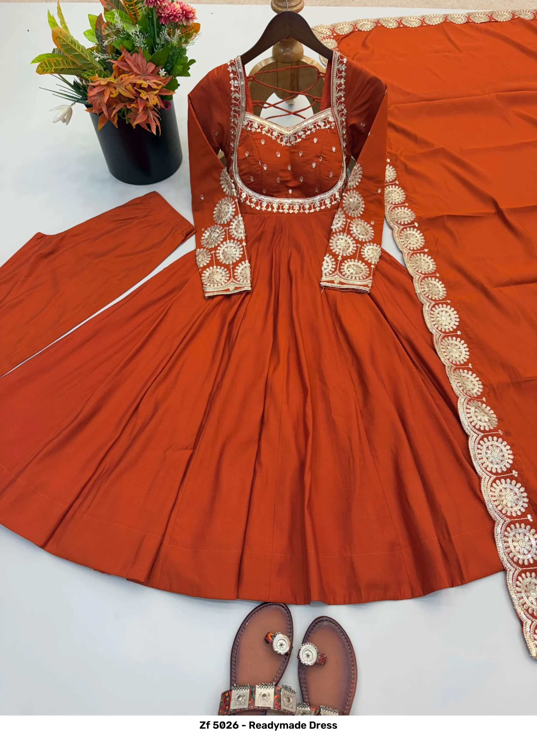 Zf 5026 - Readymade Dress - Image 9