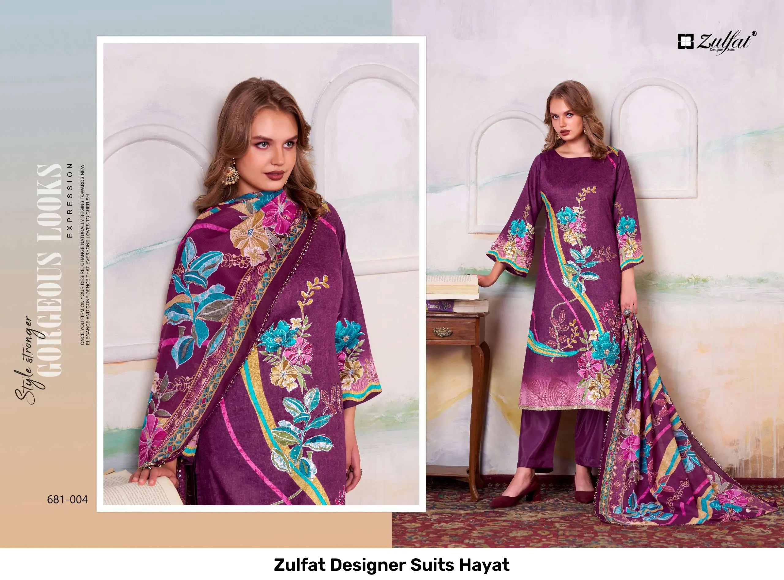 Zulfat Designer Suits Hayat - Image 2