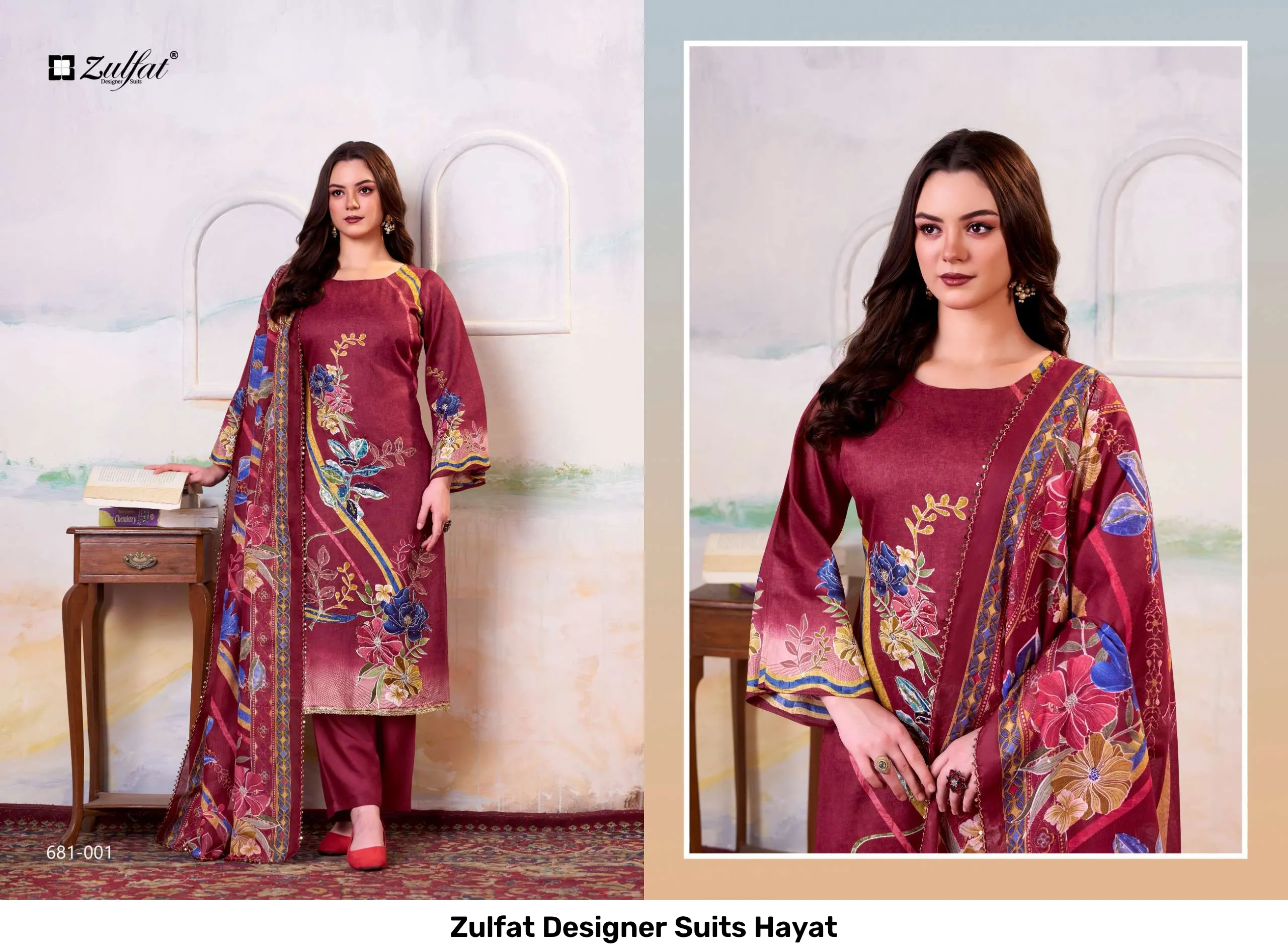 Zulfat Designer Suits Hayat - Image 4